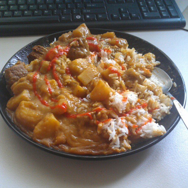 Easy Garlic Parmesan Chicken and Potatoes 3 My own homemade curry