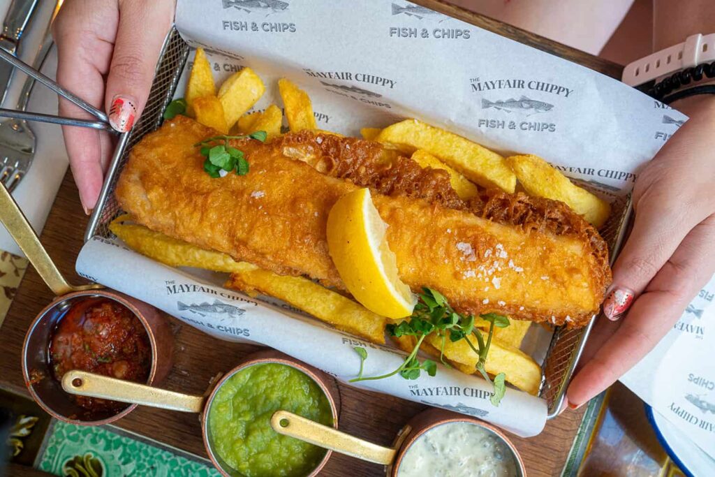 Best Fish and Chips in London: A Crispy Culinary Journey 7 gluten free fish chips london mayfair chippy featured