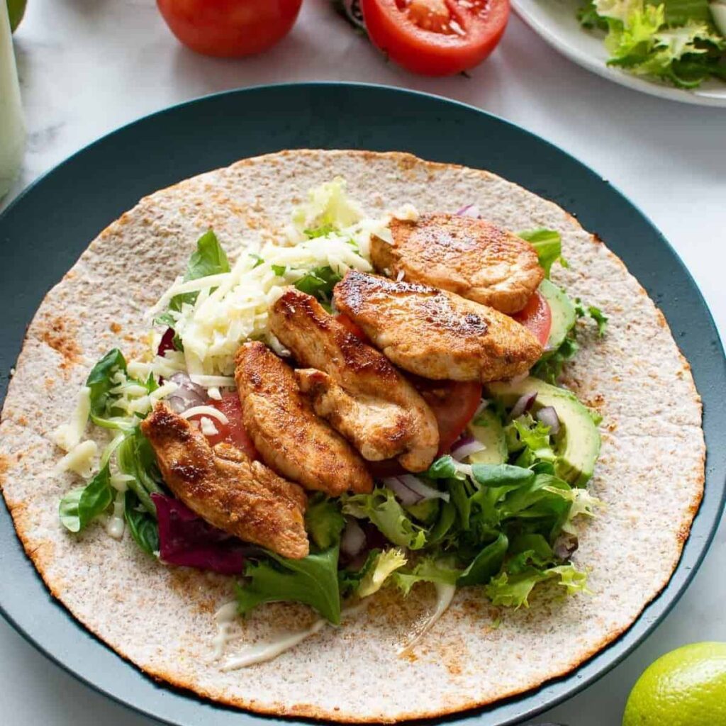 Chicken Avocado Wrap image
