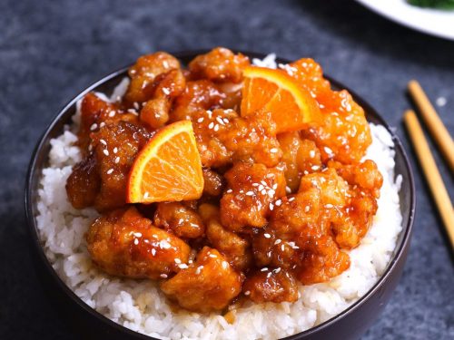 Sweet, Sticky, and Crispy: The Ultimate Homemade Orange Chicken Recipe 2 Chinese Orange Chicken thumbnail 500x375 1