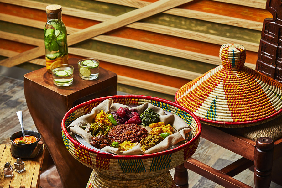 Ethiopian restaurants in London Beza Vegan 1