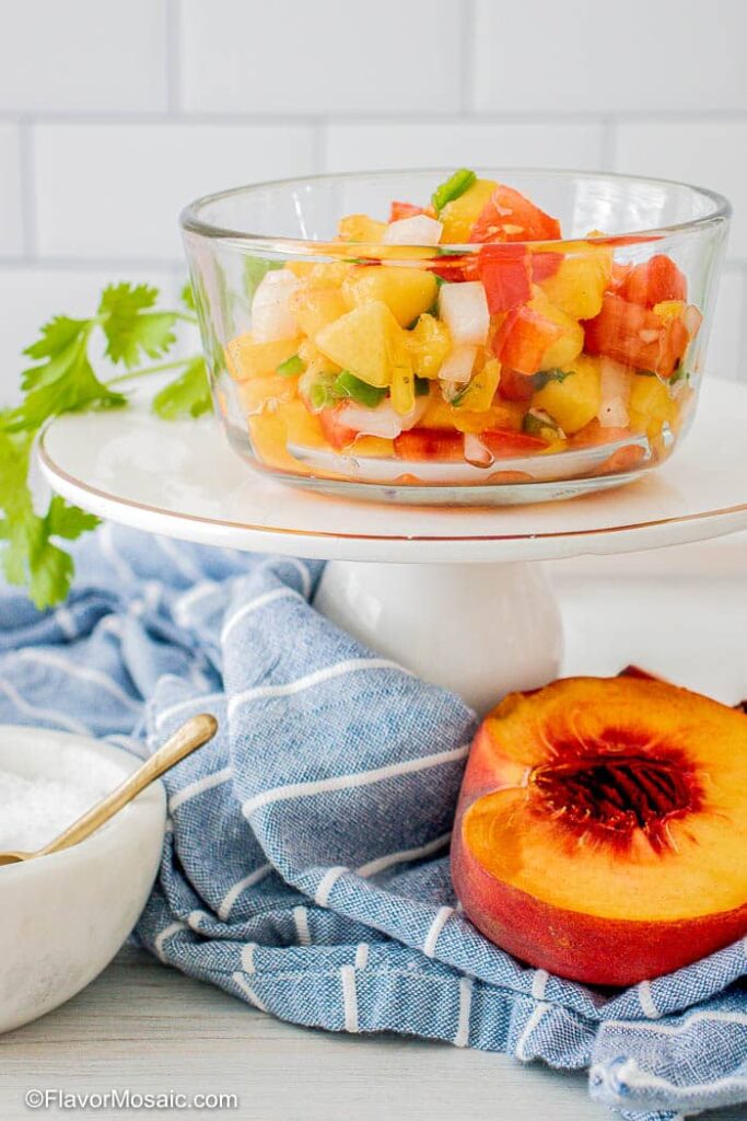 Fresh Peach Salsa 6