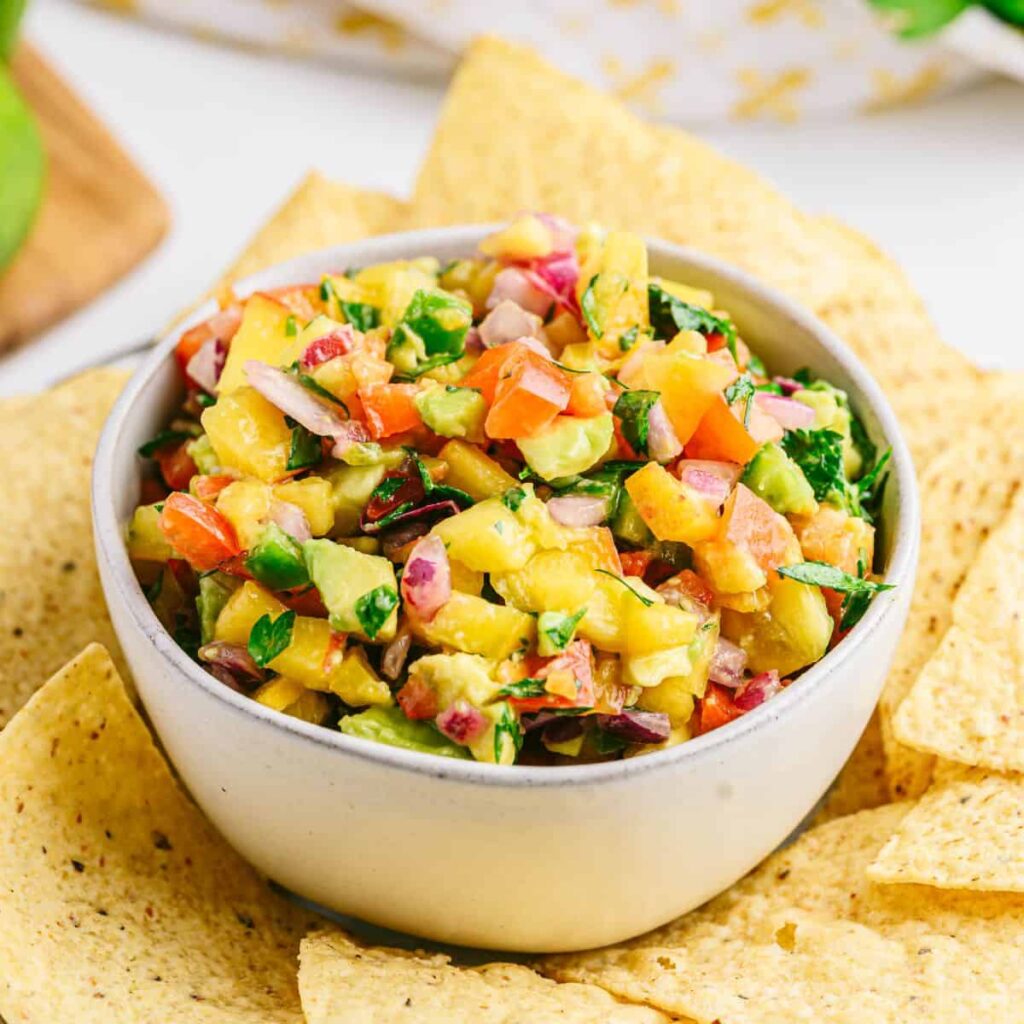 Fresh Peach Salsa image