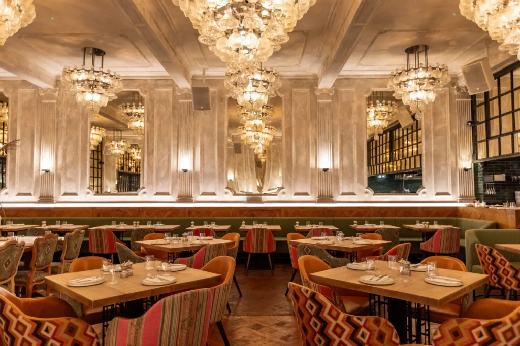 Instagrammable Restaurants in London Sucre Great Marlborough Street Argentinian Restaurant scaled 1