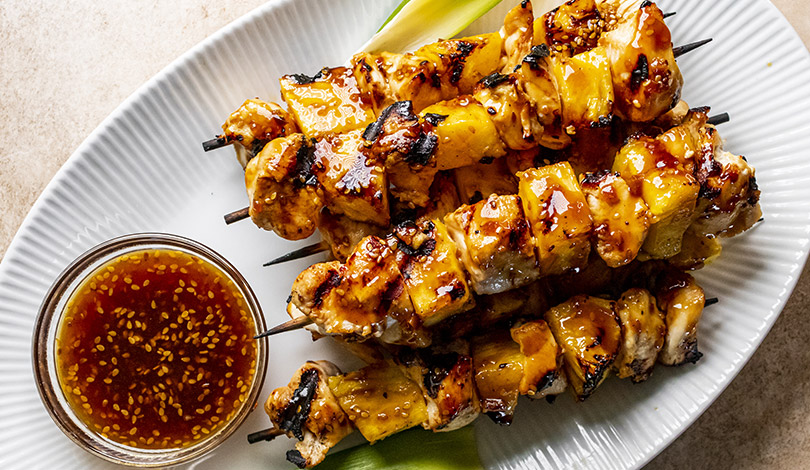 grilled pineapple chicken image