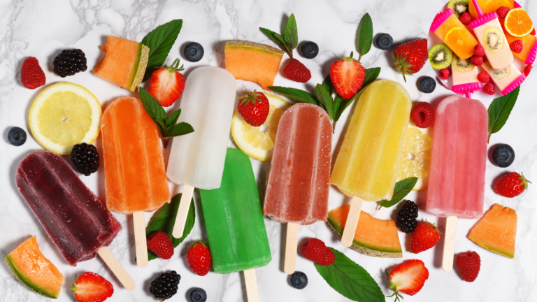 Fruits Popsicles image