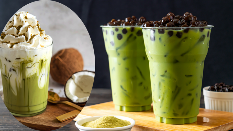 Iced Matcha Latte Coconut Milk