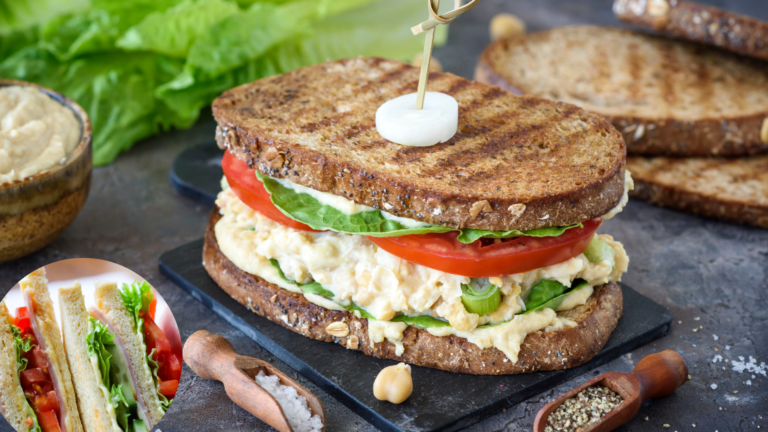 Chickpea Salad Sandwiche image