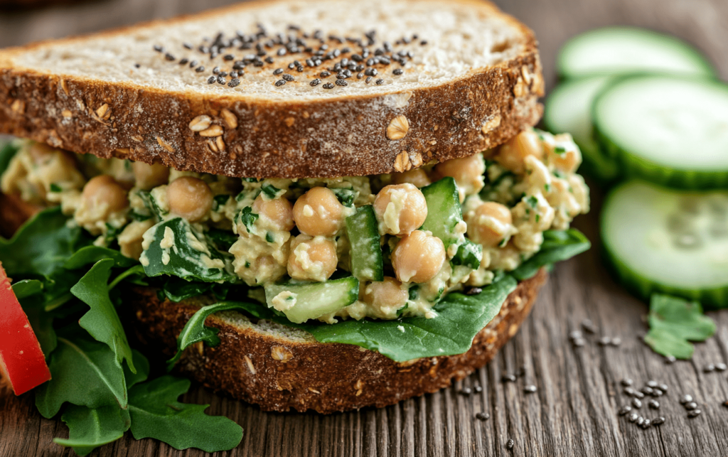 Chickpea Salad Storage