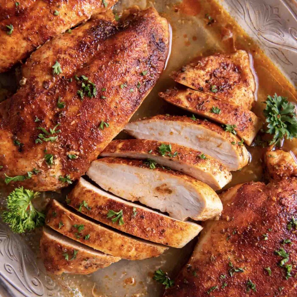 chicken breast recipes baked image