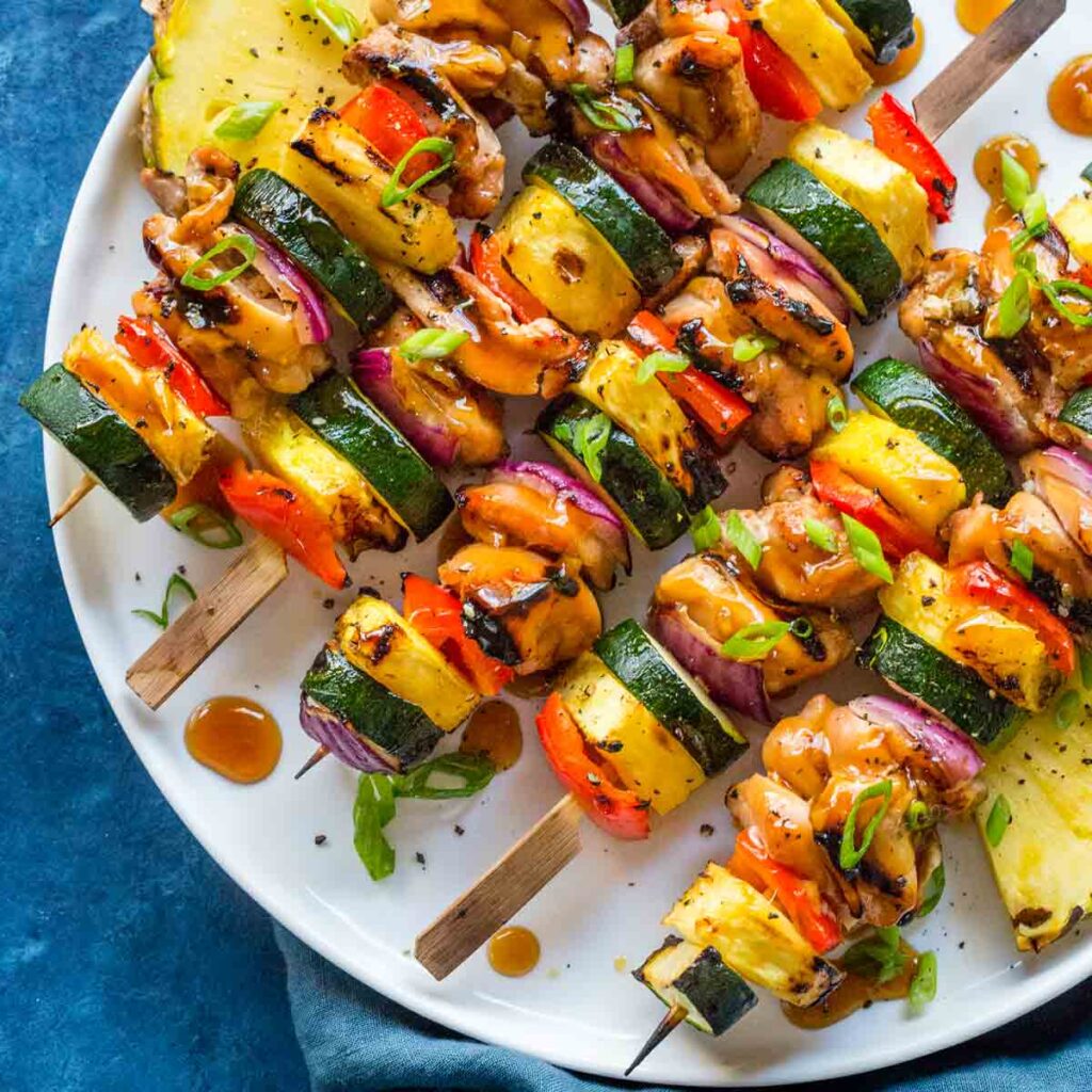 Grilled Pineapple Chicken Skewers: A Juicy Summer BBQ Favourite 1 Grilled Pineapple Chicken Skewers image