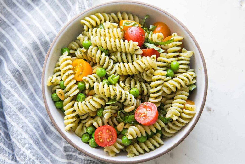 Perfect Pesto Pasta Salad
