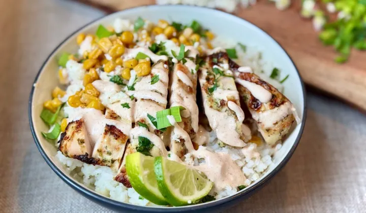 Corn Chicken Rice Bowl image