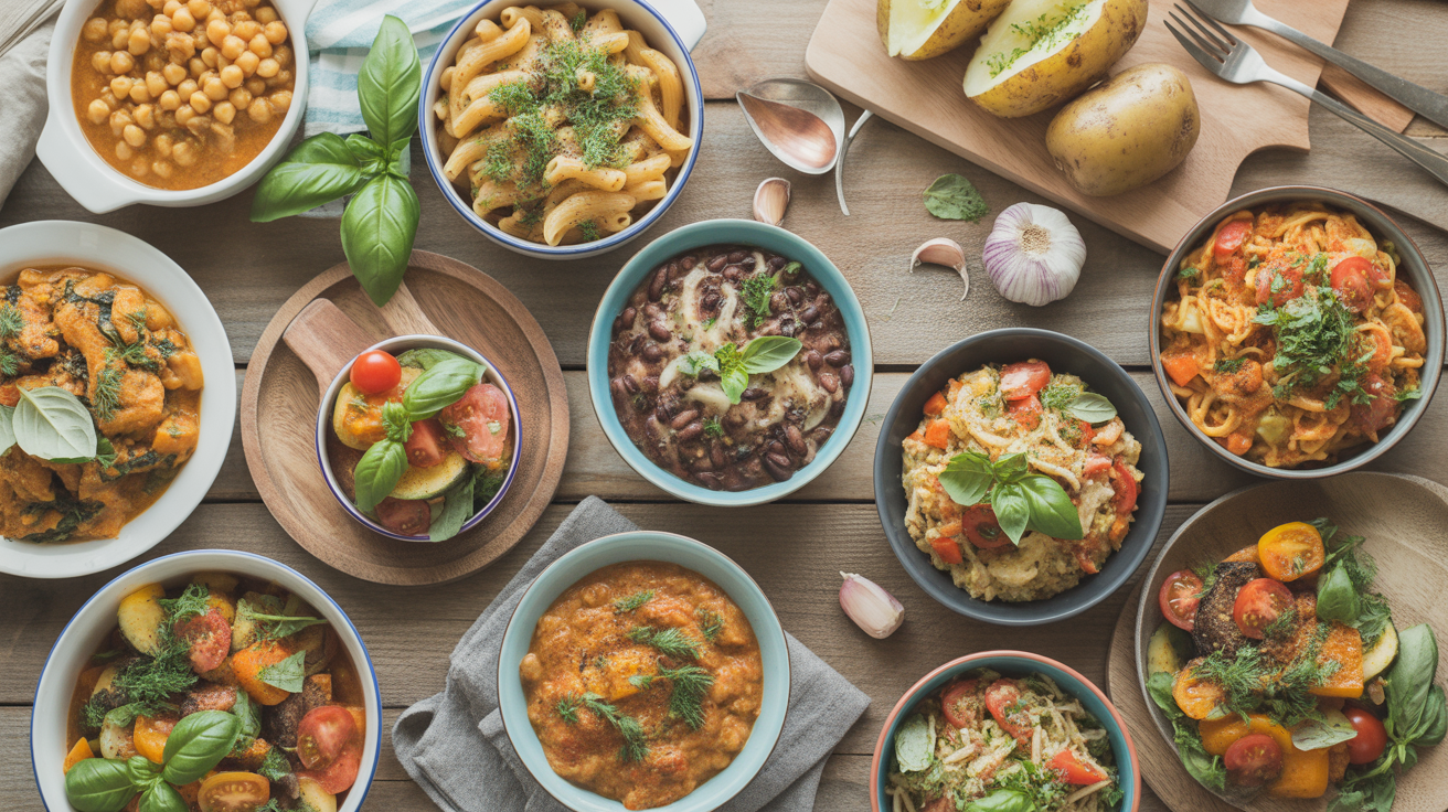 15 Meatless Meals: Vegetarian Recipes for Easy, Healthy, and Delicious Dinners 1 Meatless Meals Vegetarian Recipes