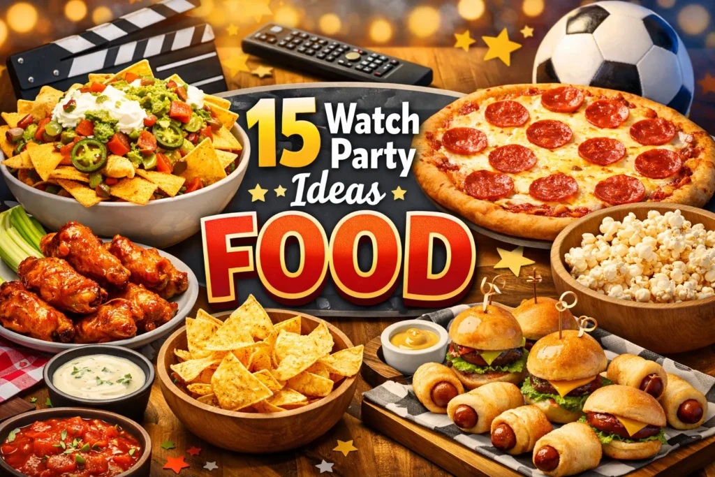 15 Watch Party Ideas Food: The Ultimate Guide to Easy, Crowd-Pleasing Snacks for Movie Nights 1 Watch Party Ideas Food