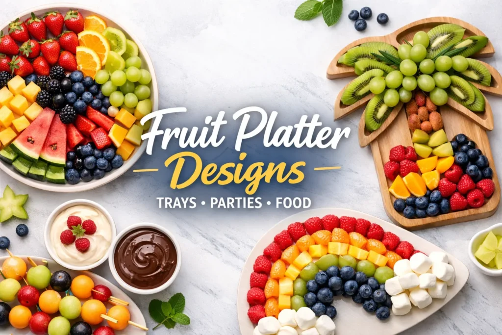 10 Fruit Platter Designs Trays Parties Food: Stunning Ideas to Impress Every Guest 1 Fruit Platter Designs Trays Parties Food