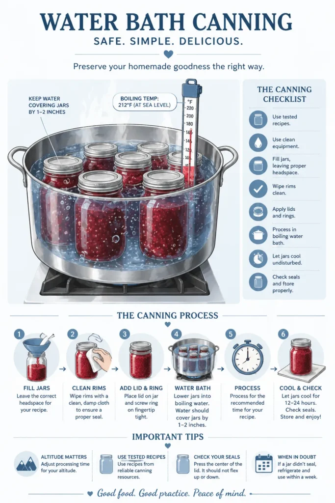 Canning Recipes for Beginners: A Complete Guide to Easy, Safe & Delicious Home Preserving 5 ChatGPT Image Apr 25 2026 11 44 39 AM