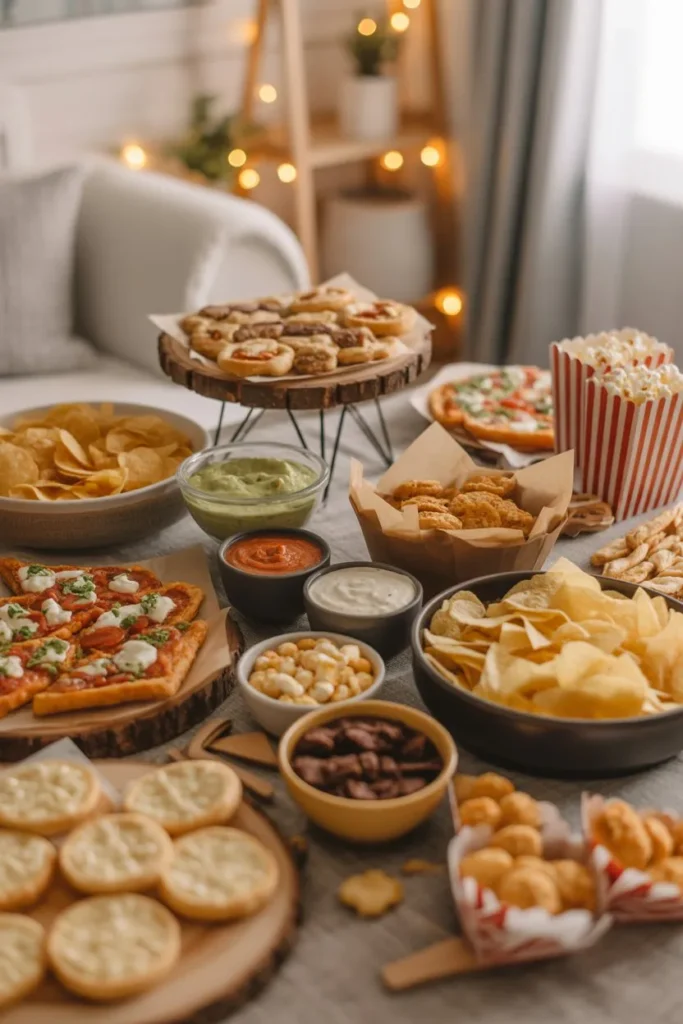 13 Catering Ideas for Food Party That Will Wow Your Guests and Make Hosting Completely Stress-Free 14 a cozy casual party food setup featuring wVgfL8HGRHSC9XryEOWwzg yN1FT5RpTkmXrmFi4zB0rw cover