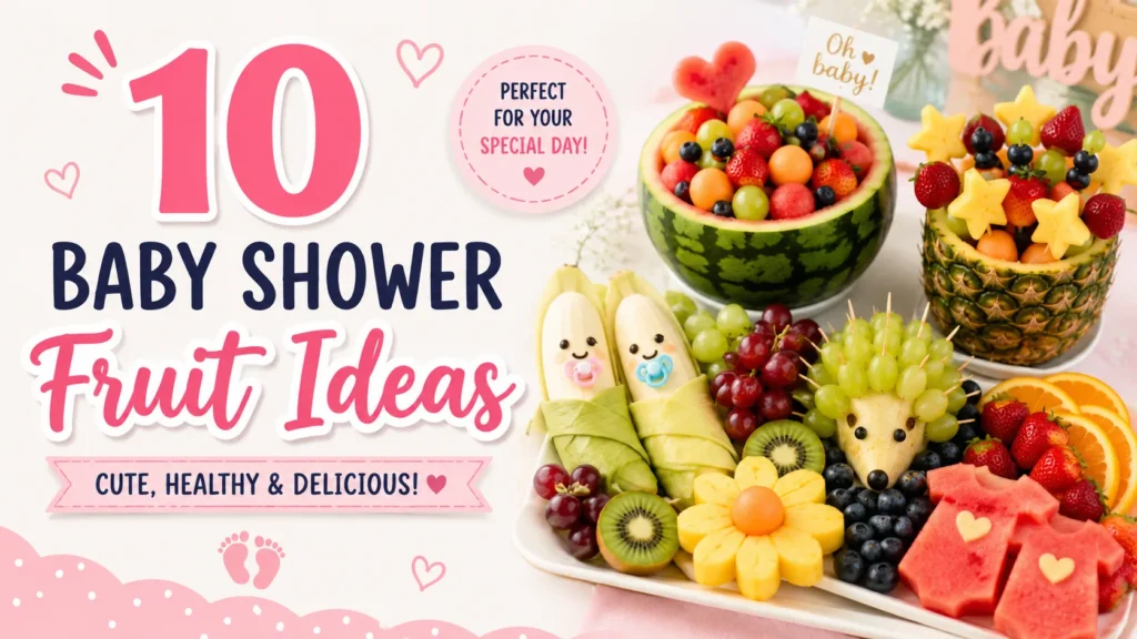 10 Baby Shower Fruit Ideas That Make Any Party Table Look Beautiful 1 baby shower fruit ideas