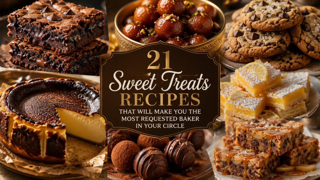 21 Sweet Treats Recipes That Will Make You the Most Requested Baker in Your Circle 1 sweet treats recipes