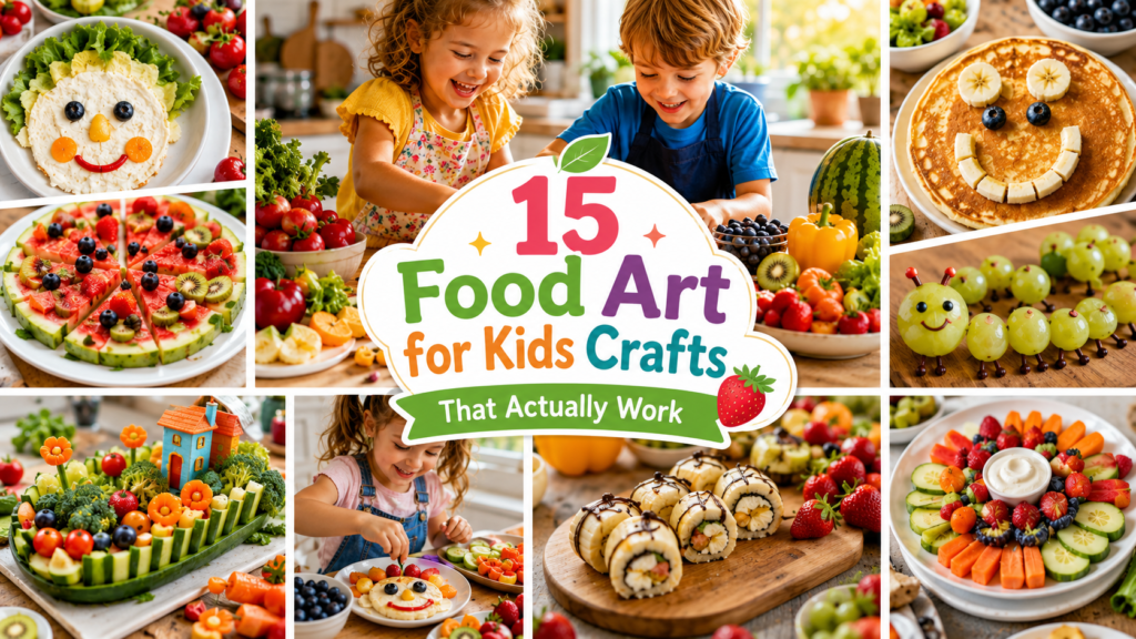 15 Food Art for Kids Crafts That Actually Work (A Parent's Honest Guide) 1 food art for kids
