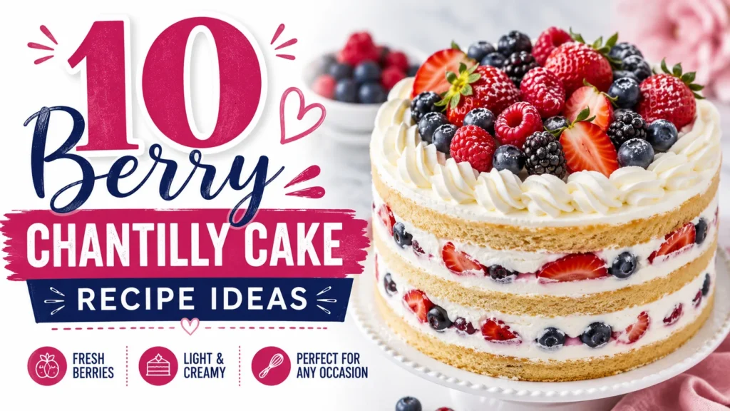 10 Berry Chantilly Cake Recipe Ideas That Taste Like a Bakery Dream 1 berry chantilly cake recipe