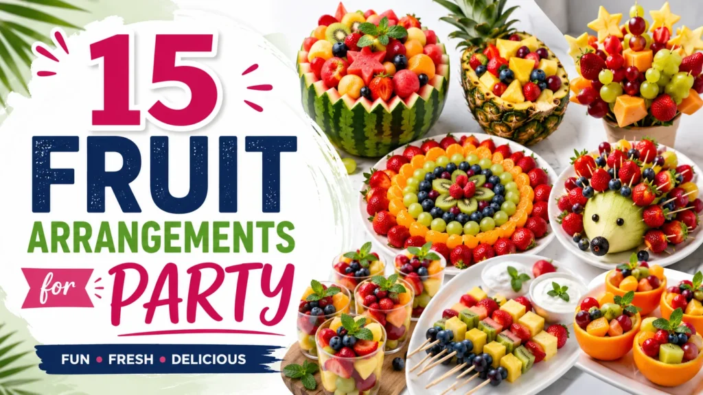 15 Fruit Arrangements for Party: Stunning Ideas to Impress Guests Without Stress 1 fruit arrangements for party