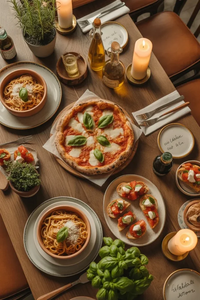 15 Catering Ideas Food Party: Creative, Easy & Crowd-Pleasing Menu Inspiration 7 a beautifully styled italian dinner tabl V6So5YsvQOeJmMoegRL1iQ BFA7IpelQBCOLR 0YqD9Xg cover