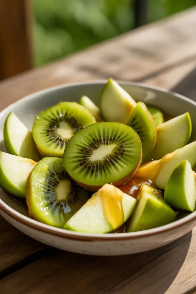12 Green Fruit Salad Recipe ideas: Fresh, Healthy & Easy Ideas for Everyday Eating 2 a bright fresh bowl of kiwi slices and g EgCjtBHBQh2yRCFgMqgnhw snAe21AyTICkzY57uQVcZA cover 1