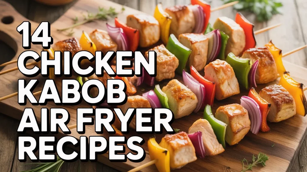 14 Chicken Kabob Air Fryer Recipes: Juicy, Easy & Flavour-Packed Ideas for Every Occasion 1 chicken kabob air fryer recipes