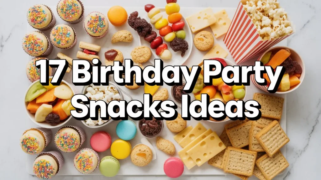 17 Birthday Party Snacks Ideas That Make Planning Easy, Fun, and Stress-Free 1 birthday party snacks ideas