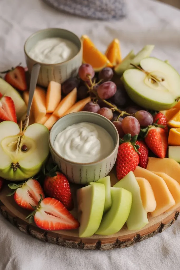 15 Fruit Arrangements for Party: Stunning Ideas to Impress Guests Without Stress 7 a wooden fruit board styled with sliced gmlYYtewUs2ZMyY6ru8D3w iZabCcA8RmyV5p7n5xh wg cover