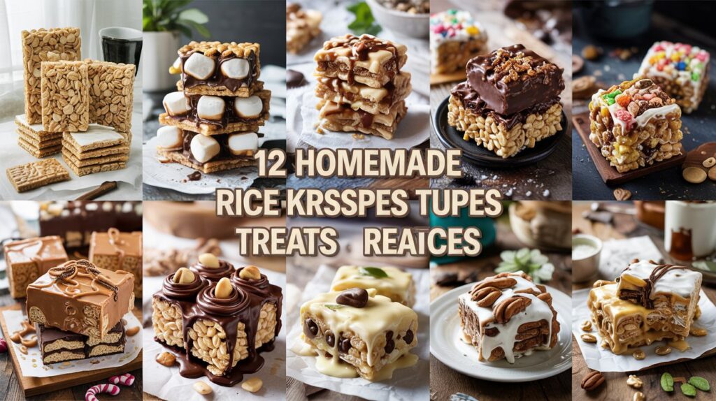 12 Homemade Rice Krispies Treats Recipes That Will Ruin Every Store-Bought Version for You 1 homemade Rice Krispies treats recipes