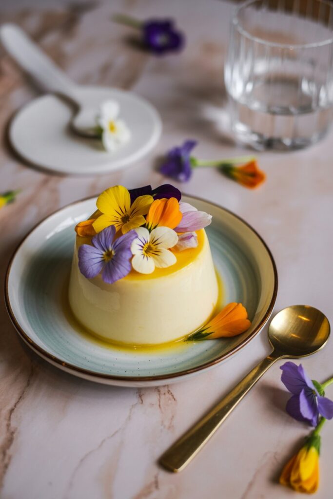20 Amazing Food Decoration Ideas That Turn Every Meal Into a Masterpiece 3 elegant lemon panna cotta topped with fr wnzGC31wUUmhPRbGfzyzGw 4LhePq4CTE6zciwyayZmrw cover