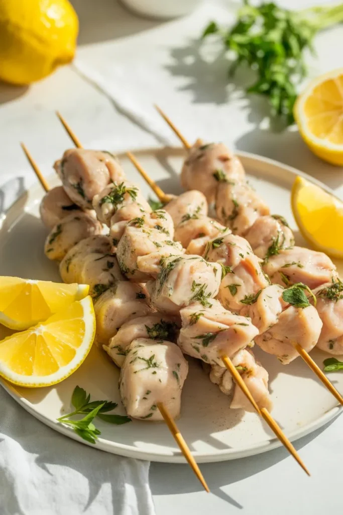 14 Chicken Kabob Air Fryer Recipes: Juicy, Easy & Flavour-Packed Ideas for Every Occasion 4 fresh lemon herb chicken skewers with vi PfEWjBcQSJGRn3Jy7snZiQ 3BD4iACiSw d0HWv1XTOiQ cover