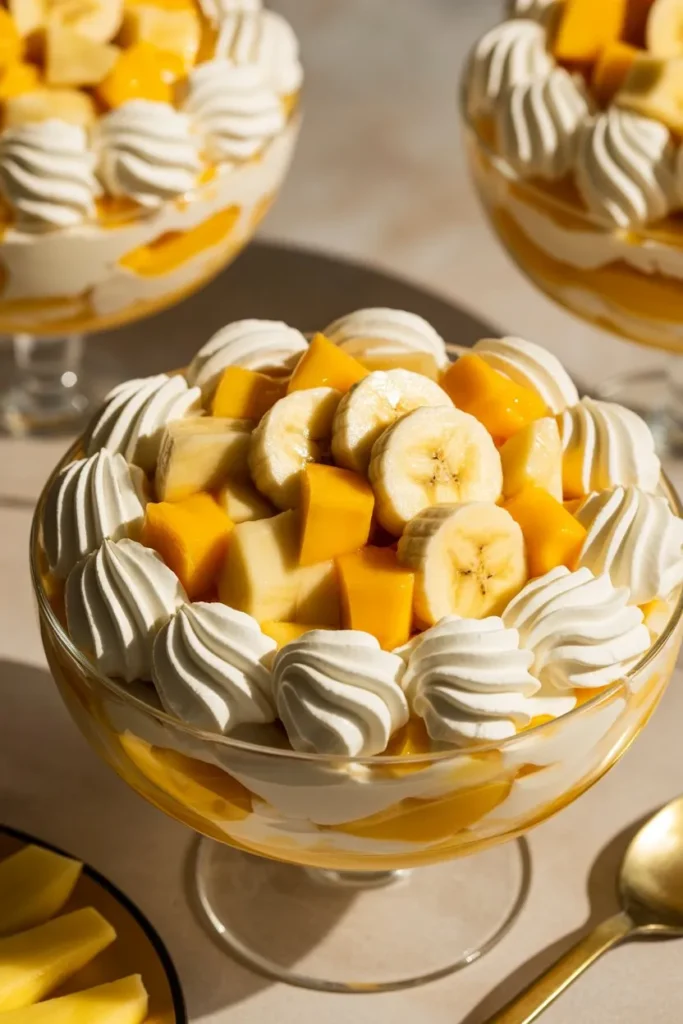 13 Yellow Fruit Salad Ideas That Brighten Every Summer Table 13 generate a rich creamy tropical cheeseca eZnQhoZxXiOpWQ HJ xukw HsS4fGn7RA2sWos7vwQraA cover