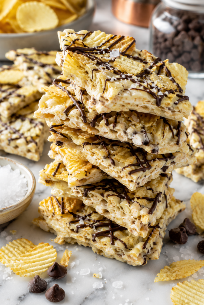 15 Potato Chip Rice Krispie Treats That Will Ruin Every Other Dessert Bar Forever 16 image 93