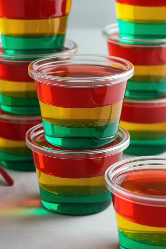 17 Birthday Party Snacks Ideas That Make Planning Easy, Fun, and Stress-Free 12 layered colourful jelly cups in transpar A2Y5DwqZQnmVhYm8DIxkdQ UD1akCe2QNSiXDrIay0Xiw cover