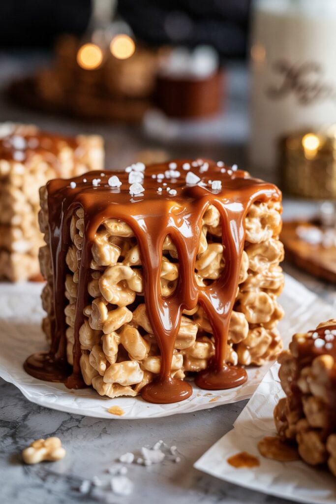 12 Homemade Rice Krispies Treats Recipes That Will Ruin Every Store-Bought Version for You 7 luxurious salted caramel rice krispies t HxnMQEmrXyOHuC1p26Qoew m K40yRGT9aTdD76xk AbQ cover