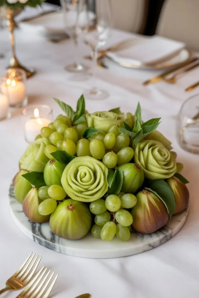 10 Green Fruit Tray Ideas That Look Stunning, Taste Fresh, and Make Healthy Eating Effortless 7 luxury green fruit platter centerpiece o f0stbq07SDeuP KaXXqKIg g9e ydIvTMa6hiy eDH2bA cover