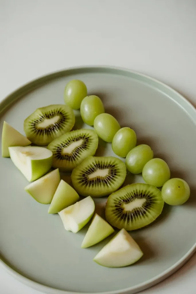 10 Green Fruit Tray Ideas That Look Stunning, Taste Fresh, and Make Healthy Eating Effortless 5 minimalist green fruit tray arranged in dh3VFDyyTKuS3C8VDv0vkg 5j9rVX8UR8yu8ivW9dRmyA cover
