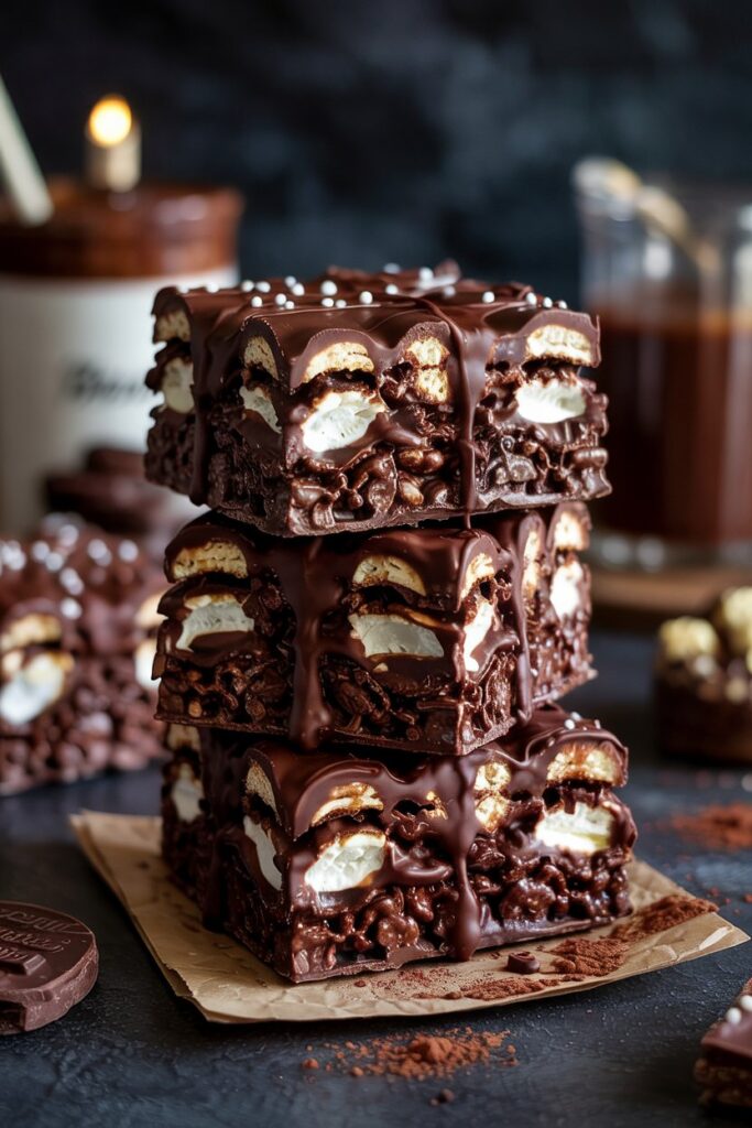 12 Homemade Rice Krispies Treats Recipes That Will Ruin Every Store-Bought Version for You 5 rich chocolate rice krispies treats stac gRBqXst3VLaFbGVkpXcGQw UTuyU5ddSr yiRBZFR80Gg cover
