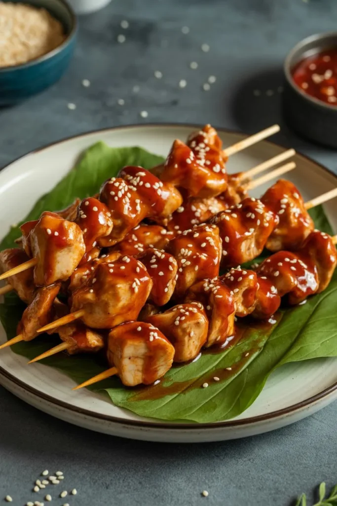 14 Chicken Kabob Air Fryer Recipes: Juicy, Easy & Flavour-Packed Ideas for Every Occasion 14 sweet chilli glazed chicken kabobs with lZa1lBt0RryaBW64d9BPiA ahB0Iy3UTI V9SqIJpNh g cover