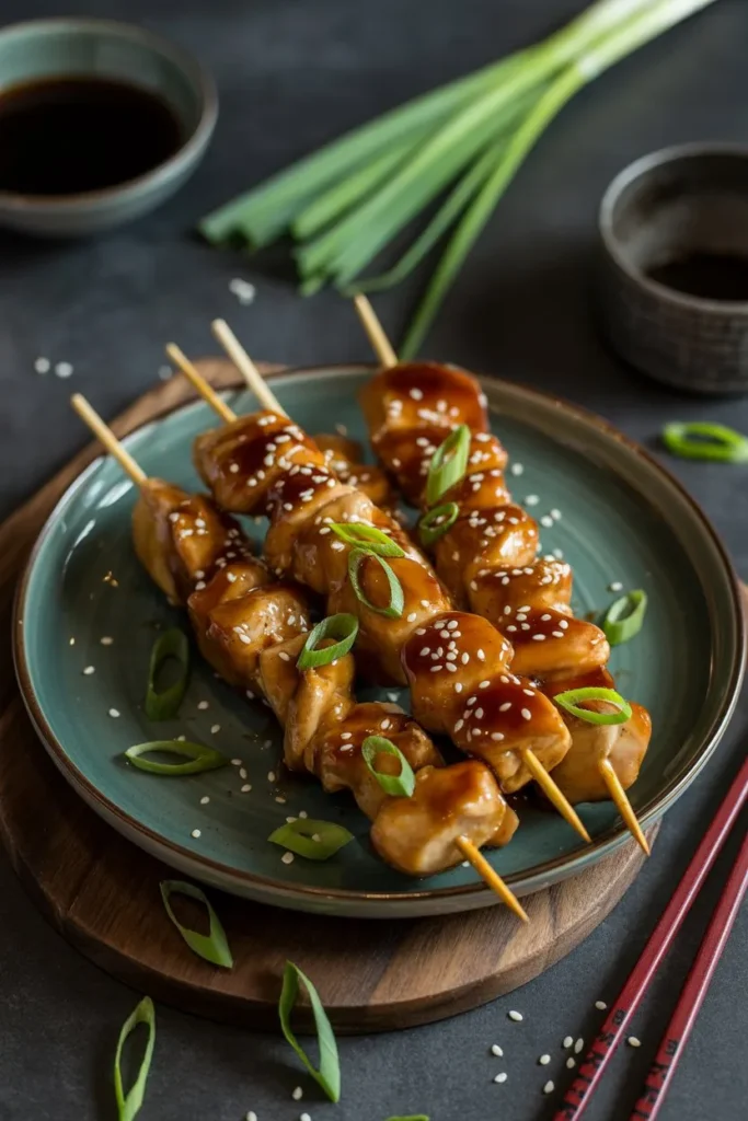 14 Chicken Kabob Air Fryer Recipes: Juicy, Easy & Flavour-Packed Ideas for Every Occasion 9 teriyaki chicken kabobs with glossy soy L3 8g3zFT7yZd37dhSsbsw p2D9G2WOT9aHGgQPgHdT w cover