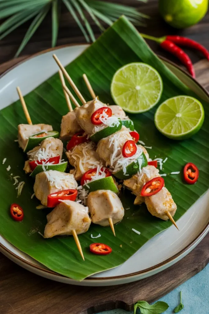 14 Chicken Kabob Air Fryer Recipes: Juicy, Easy & Flavour-Packed Ideas for Every Occasion 13 thai chicken kabobs with coconut glaze l t0Wy1Wu1QDiXNBhNjSgvCw PGM5ueWsTEWg8fcle5HUUw cover