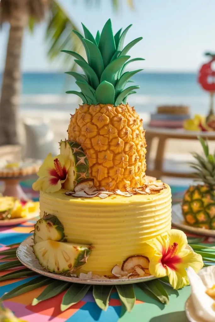 12 Tropical Birthday Party Cake Ideas That Bring Island Vibes to Any Celebration 2 ultra realistic tropical birthday cake p Gdv35gjPRzavU19YiDgk9g k8W8wUGrQuiZ7HroP2tjsw cover 1