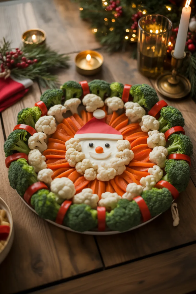 14 Santa Veggie Tray Ideas That Will Actually Wow Your Holiday Guests 7 image 11