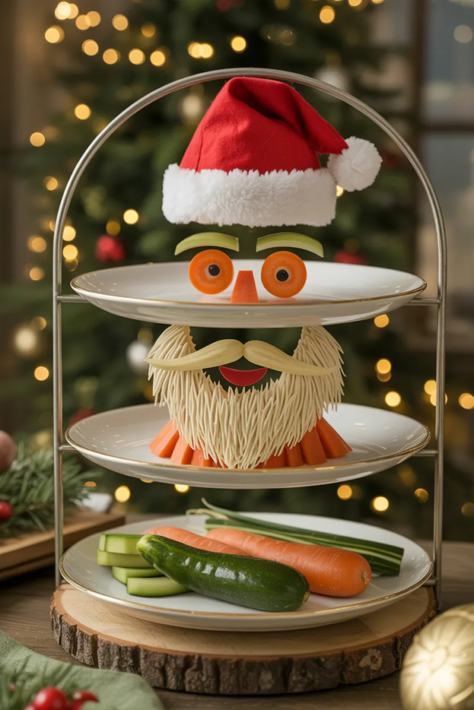14 Santa Veggie Tray Ideas That Will Actually Wow Your Holiday Guests 8 image 13