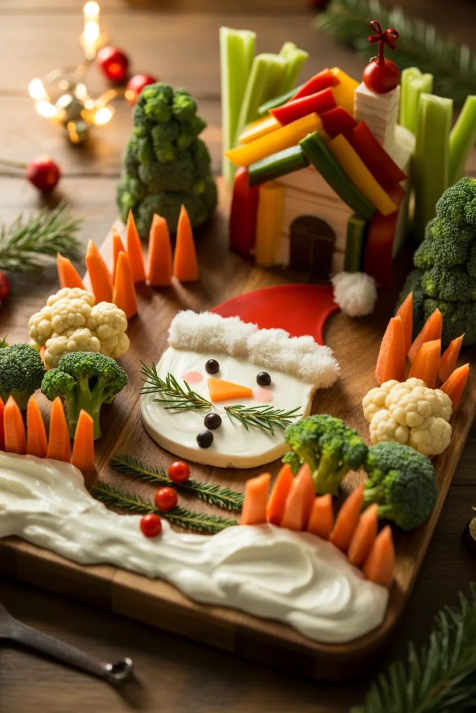 14 Santa Veggie Tray Ideas That Will Actually Wow Your Holiday Guests 12 image 21