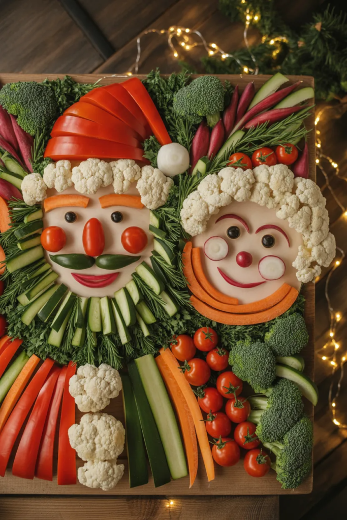 14 Santa Veggie Tray Ideas That Will Actually Wow Your Holiday Guests 14 image 25